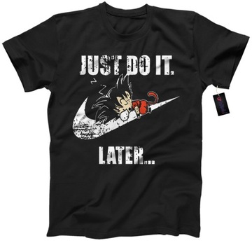 KOSZULKA DRAGON BALL Z DO IT LATER r. M