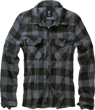 Koszula Brandit Checkshirt black/grey M