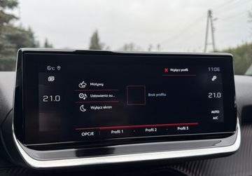 Peugeot 2008 II 2020 Peugeot 2008 Gt-Line Full Led Virtual Skora El.Fotele Kamera Panorama Gwar, zdjęcie 30