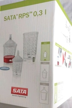 SATA MUG RPS QCC с фильтром 200мкм/0,3л для пистолета