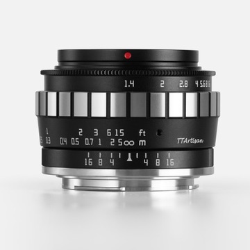 TTArtisan 23mm F1.4 Nikon Z czarno-srebrny