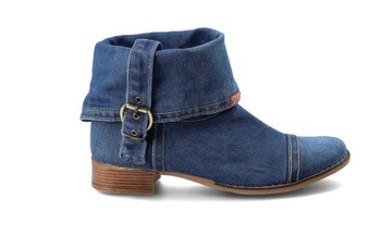 Jeansowe saszki Artiker 40C0201 styl+komfort r36