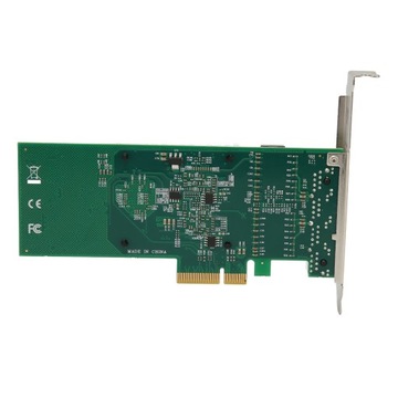 Сетевая карта PCIe 10/100/1000 Мбит/с, медный разъем RJ45
