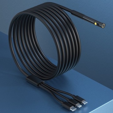 ПРОВЕРОЧНАЯ КАМЕРА ДЛЯ ТЕЛЕФОНА-ЭНДОСКОПА WiFi micro USB USB-C iOS ANDROID