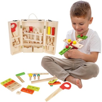 ДЕРЕВЯННЫЕ ИНСТРУМЕНТЫ ДЛЯ МАСТЕРСКОЙ НАБОР «Сделай сам»