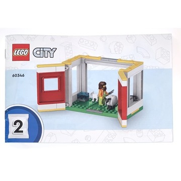 Инструкции LEGO — Животные в сарае и на ферме (60346)