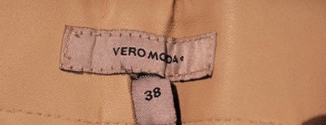 VERO MODA spodnie BOOTCUT beige SAVAGE _ M