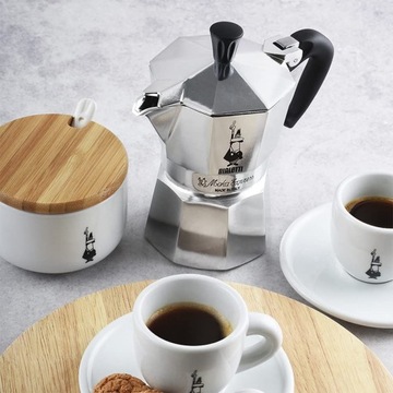 Кофеварка BIALETTI Moka Express 4 TZ Серебристый и черный