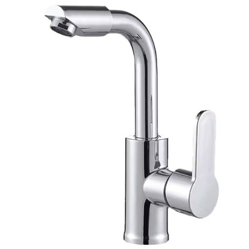 BATERIA UMYWALKOWA STOJĄCA JEDNOUCHWYTOWA OBROTOWA ŁAZIENKOWA KRAN UMYWALKI