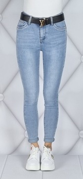 SPODNIE JEANSOWE Z PRZETARCIAMI GOODIES ROZMIAR M
