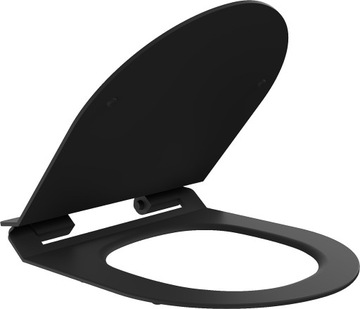 ДОСКА MEXEN МЕДЛЕННО ЗАКРЫВАЮЩАЯСЯ ДЮРОПЛАСТ SLIM LENA RICO SOFIA CARMEN ЧЕРНАЯ МАТОВАЯ