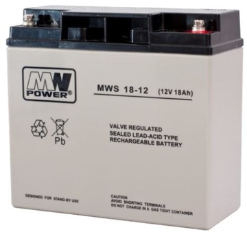 AKUMULATOR 12V/18AH-MWS
