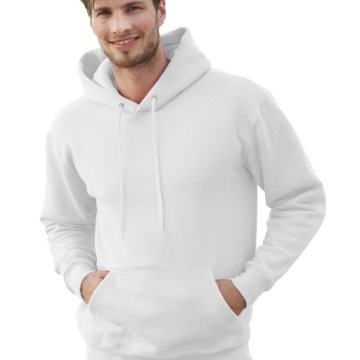 BLUZA Z KAPTUREM FRUIT OF THE LOOM light white XXL