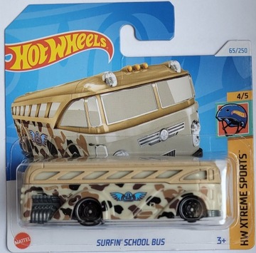 HOT WHEELS SURFIN SCHOOL BUS