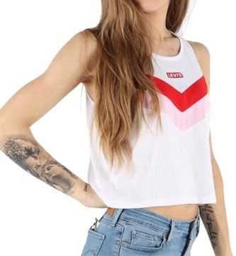 LEVI'S FLORENCE TANK TOP KOSZULKA T-SHIRT CROP