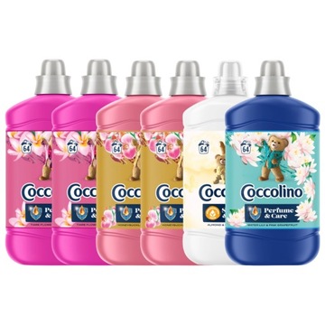 6x Coccolino Creations Płyn do Płukania tkanin 1.6L (64 prań)
