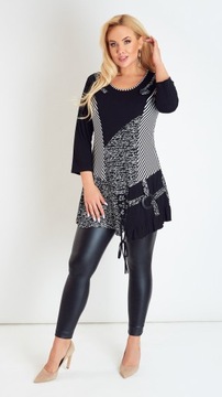 Элегантная женская туника, большие размеры, большие размеры