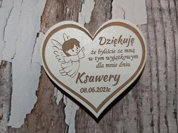 Благодарность гостям Магнит Святого Причастия