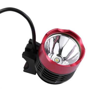 LAMPKA NA ROWER ROWEROWA LED T6 ZESTAW PRZÓD