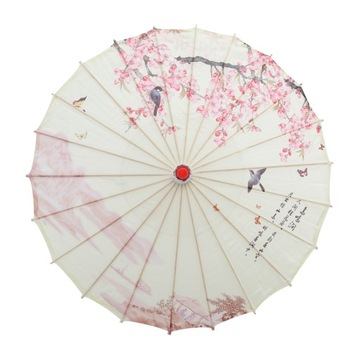 Chiński wystrój Japoński parasol z papieru olejnego