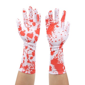 1 пара кровавых перчаток на Хэллоуин