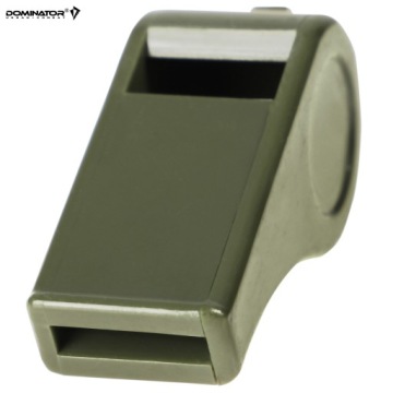 EDC Судейская сигнализация Свисток для мяча Громкий ремешок DOMINATOR из АБС-пластика Оливковый