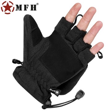ЗИМНИЕ ВОЕННЫЕ ФЛИСОВЫЕ ПЕРЧАТКИ MFH С КЛАПАНОМ XL