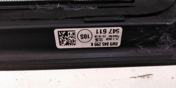 AUDI A4 8W KOMBI SKLO (OKNO) RYCHLA KAROSERIE LEVÝ ZADNÍ 8W9845299K