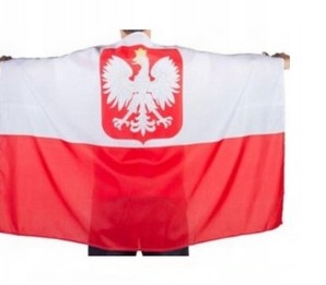 Комплект болельщика Польши, кепка, шляпа, национальная сборная, краска, флаг, громкая труба