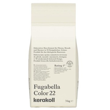 KERAKOLL Fugabella Color 22 Fuga 3 kg jasny beż