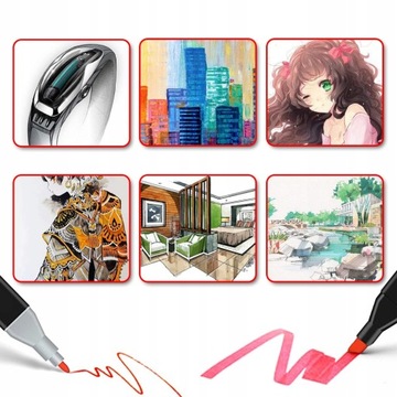 Маркеры маркеры 80 шт. Акриловые маркеры