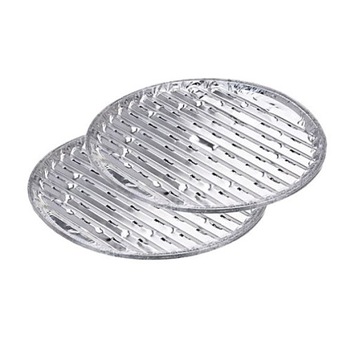 Tacki aluminiowe do grilla okrągłe 2 szt. grill