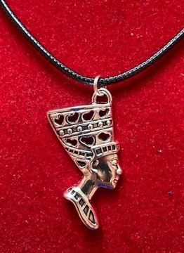Naszyjnik NEFRETETE Nefertiti EGIPT sznurek woskowany