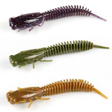 X-LARWA WAŻKI MIĘKKA PRZYNĘTA GUMA 7,5cm 3 sztuki