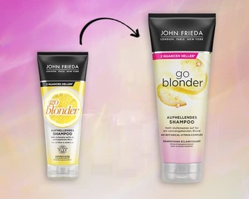 JOHN FRIEDA GO BLONDER НАБОР ДЛЯ ОСВЕЗЛЕНИЯ ВОЛОС СПРЕЙ ШАМПУНЬ-КОНДИЦИОНЕР