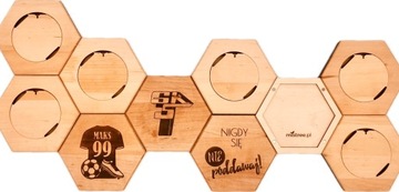 Вешалка для МАЛЕНЬКИХ медалей, деревянная подставка