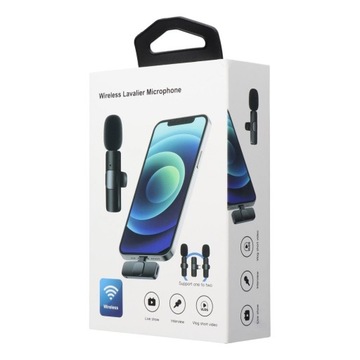 2 беспроводных микрофона | iPhone iOS