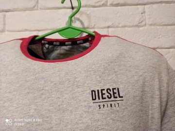 SZARA KOSZULKA DIESEL SPIRIT 100% COTTON