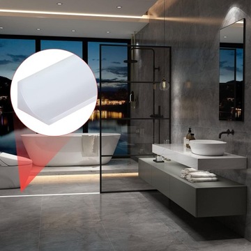 SILIKONOWA TAŚMA USZCZELNIAJĄCA DO PODŁOGI W ŁAZIENCE TAŚMA DO SEPARACJI