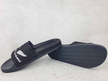 ADIDAS ADILETTE TND HQ1948 MĘSKIE KLAPKI BASENOWE PLAŻOWE CZARNE NA RZEP