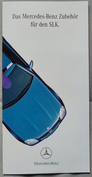 Prospekt Mercedes SLK R170 Akcesoria 2 / 1998