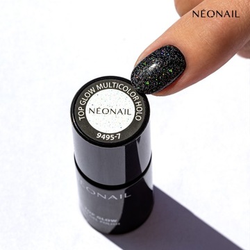 NEONAIL Top Hybrid TOP GLOW MULTICOLOR HOLO 7,2 мл