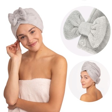 prezent dla mamy ręcznik do suszenia włosów MOMO WAY turban do włosów