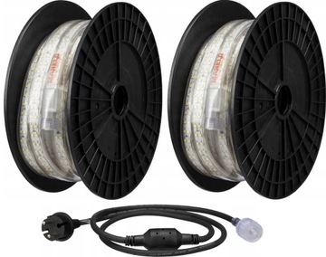 TAŚMA LEDowa BUDOWLANA MARELD 2x10m SUNLIT + KABEL