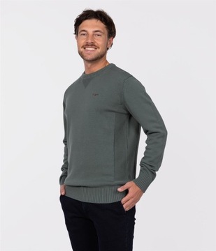 LEE COOPER Sweter męski BILL ORGANIC DARK L