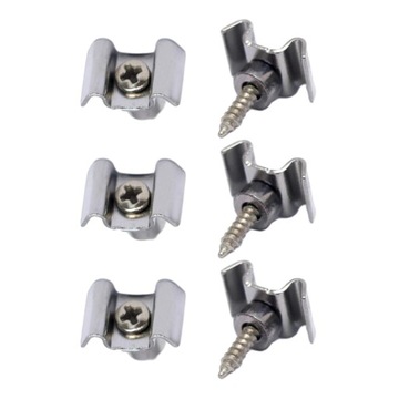 Направляющие фиксатора струн для гитары Износостойкие направляющие для дерева, серебро