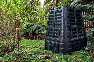 Садовый компостер для органических отходов 68 х 68 х 84 см 360 л