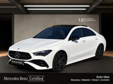 Mercedes CLA C118/X118 Coupe Facelifting 1.3 200 163KM 2024 Mercedes-Benz CLA 200 Panorama/ FV Vat/ Gwarancja/