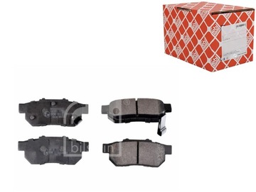 FEBI BILSTEIN KLOCKI HAMULCOWE TYŁ HONDA JAZZ II JAZZ III JAZZ IV