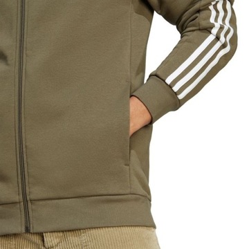 Bluza adidas Essentials Fleece 3-Stripes Full-Zip M IJ6492 S